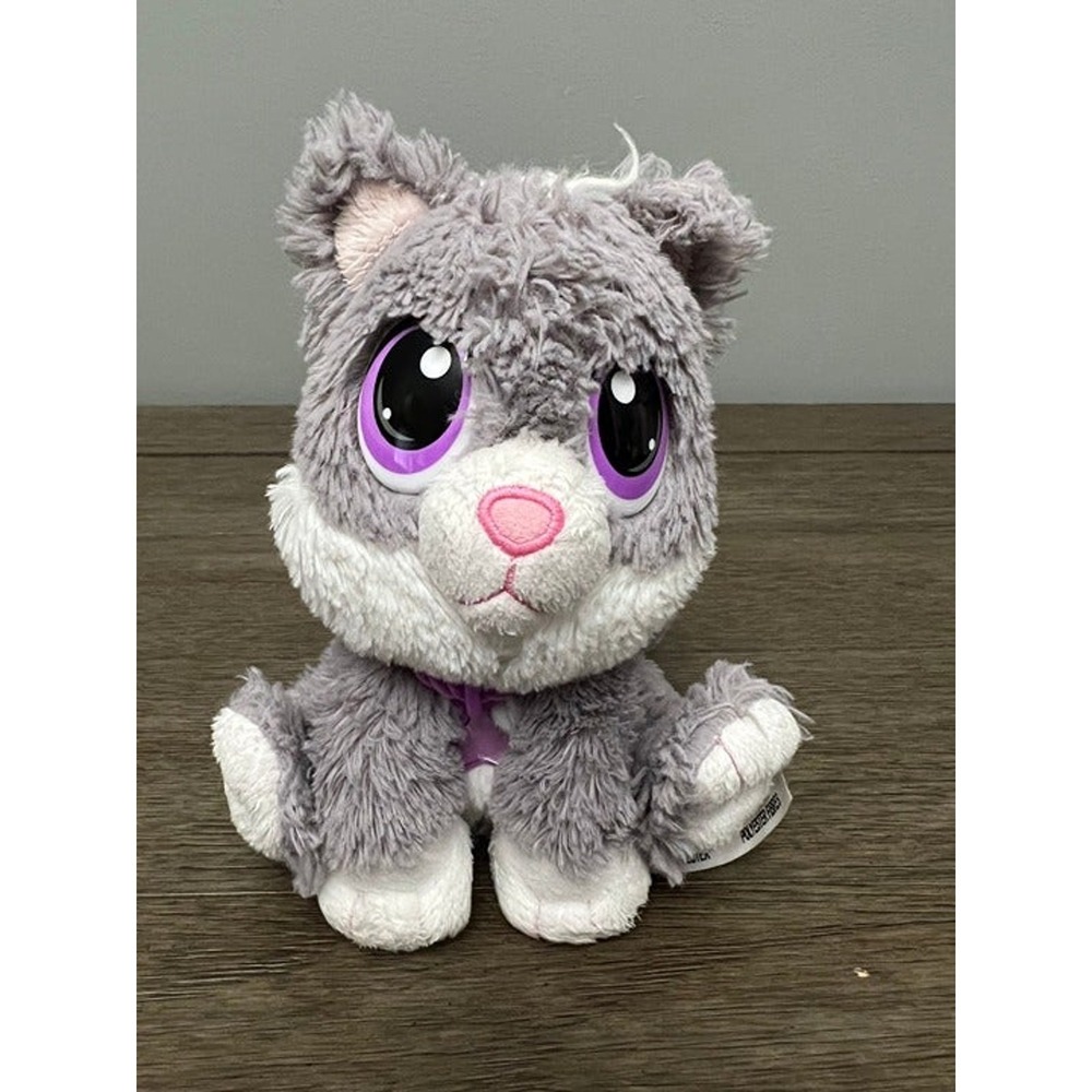Little Tikes Rescue Tales Babies Grey Husky Dog Plush Stuffed Animal Toy Gray